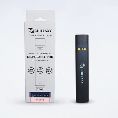 使い捨てPOD オージークッシュ CBD270mg 内容量0.3mlの製品画像