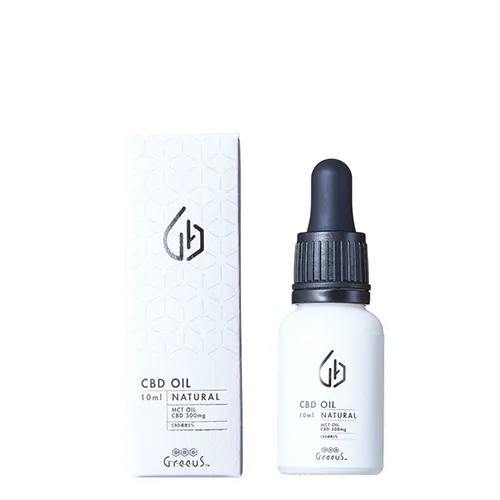 Greeus_CBD Oil Natural オイル ナチュラル10ml CBD500mg