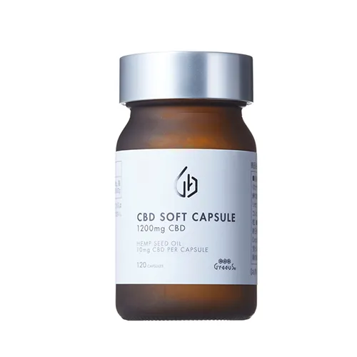 Greeus_CBD SOFT CAPSULEソフトカプセル120粒