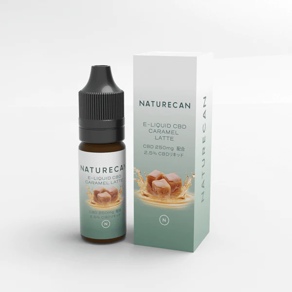 NATURECAN_CBDリキッド - キャラメルラテ (10ml)
