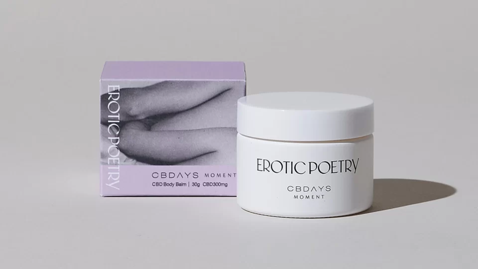 CBDAYS MOMENT CBD BODY BALM「EROTIC POETRY」