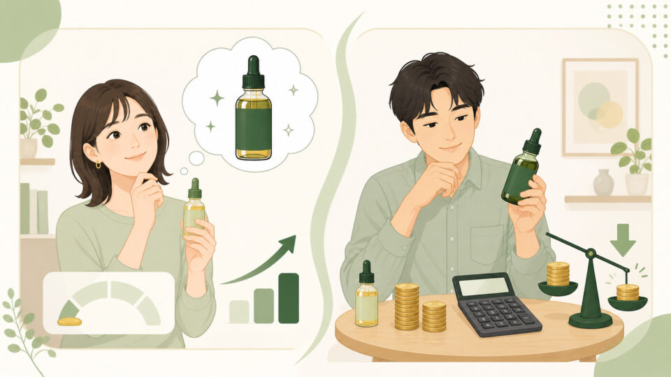 CBDオイル10% こんな人におすすめ