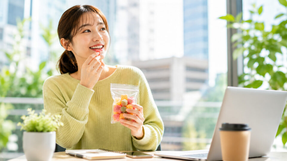 CBDグミがおすすめなシーン